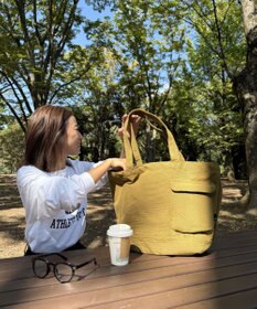 ROOTOTE 3066【A4サイズ収納】SN.ミディアム.リサイクルコットン-B