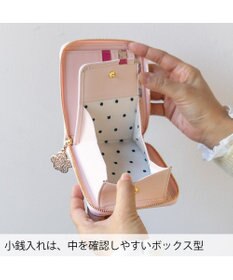 tsumori chisato CARRY エポネコメッシュ ラウンドファスナー2つ折り財布