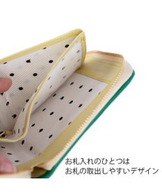 tsumori chisato CARRY エポネコメッシュ ラウンドファスナー2つ折り財布