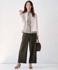 J.PRESS LADIES S サイロチェック ストライプ ブラウス