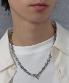 WEGO Mステンレスマンテルチェーンネックレス