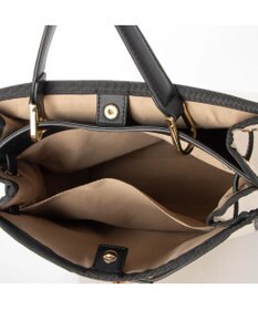 UNBILLION cachecache スマホショルダー付ヒネリ金具2wayワンハンドルトート