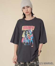 WEGO 【ユニセックス着用ITEM/SMLサイズ展開】MARVELグラフィックT（S）