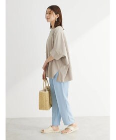 Green Parks 冷っとすずやか　ドルマンカット５分袖プルオーバー