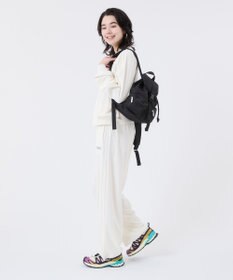LeSportsac SMALL VOYAGER MH/ブラックサテンスナイデル