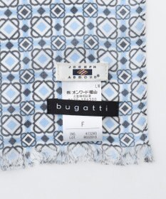 JOSEPH ABBOUD 【ドイツ/bugatti×V.FRAAS】ビンテージタイルモチーフ ストール