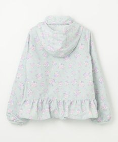 ANY KIDS 裾ペプラム 花柄 ブルゾン