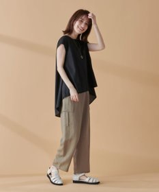 ANY 【洗濯機可能】シルキーソフトブラウス