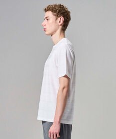 JOSEPH HOMME 【新柄 / 新素材】ジャガードボーダー　クルーネックTシャツ