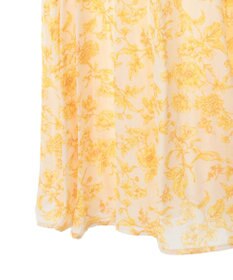 Green Parks ｄａｚｚｌｉｎ　フレンチスリーブ花柄ワンピース