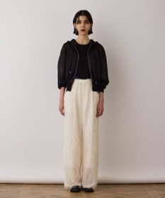 GRACE CONTINENTAL シアーニットパーカー