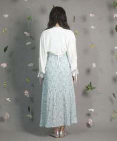 Green Parks ｄａｚｚｌｉｎ　フレンチスリーブ花柄ワンピース