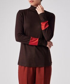 Paul Smith コントラストカラー ハイネック カットソー