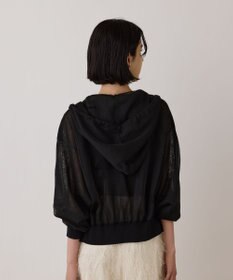 GRACE CONTINENTAL シアーニットパーカー