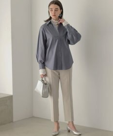 組曲 S エアリーシャーティング オーバーシャツ