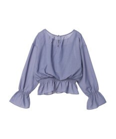 earth music&ecology シャーリングシアーブラウス