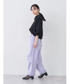 earth music&ecology バルーンシルエットパンツ