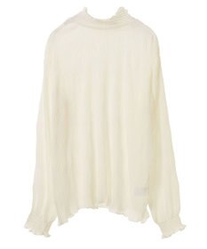 AMERICAN HOLIC マジョリカプリーツハイネックブラウス