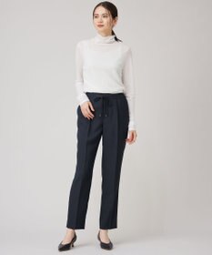 自由区 L 【洗える】ツイステッドダブルクロス テーパード パンツ