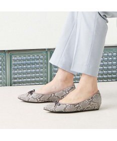 MODE ET JACOMO <MODE ET JACOMO>【レイン対応】リボンバレエシューズ