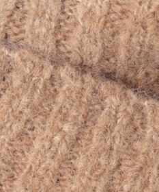 BEIGE， GLAIEULS / アルパカ混インターシャスヌード