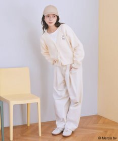 earth music&ecology 【予約】miffy/earth モコモコカーディガン