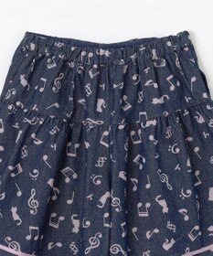 ANY KIDS 音符総柄キュロット