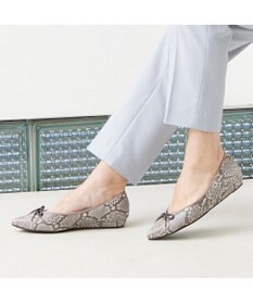 MODE ET JACOMO <MODE ET JACOMO>【レイン対応】リボンバレエシューズ