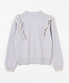 ANY KIDS 肩フリル しあわせタッチ ニット