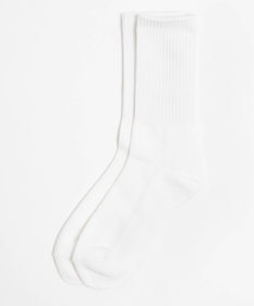 WEGO 底パイルカラーリブソックス