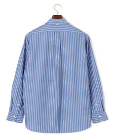 J.PRESS MEN パッチフラップ マルチストライプシャツ/B.D.