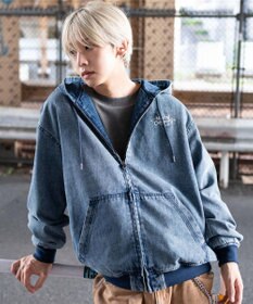 WEGO 【ユニセックス着用ITEM/MLサイズ展開】ワーカーズフードブルゾン