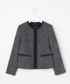 ANY SIS リップルボーダーストレッチ ジャケット