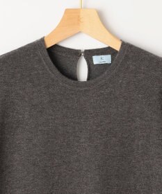 組曲 S 袖フリルニット ワンピース