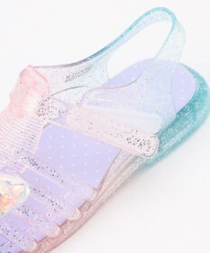 ANY KIDS キラキラジェリーサンダル