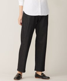 J.PRESS LADIES S 【洗える】BASIC STRETCH DENIM ボーイフィット パンツ