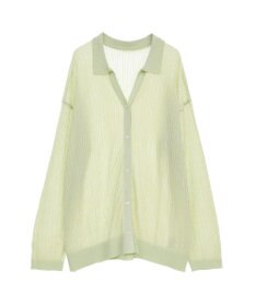 earth music&ecology スキッパールーズカーディガン