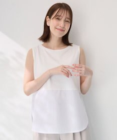 ANY L 【洗濯機可】ラウンドヘムコンビインナー