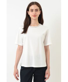 DAKS クールローレル丸首カットソー