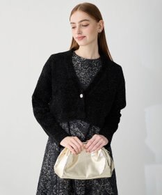 23区 【APPLAUDIR】ファンシーボレロ ビジューボタン Vネックカーディガン