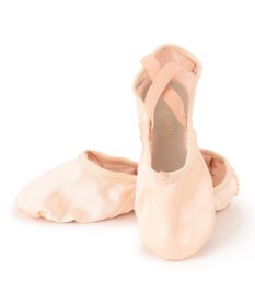 Chacott サテンバレエシューズ（クロスゴム付）【20~21.5cm】