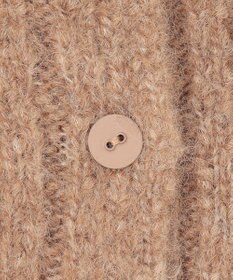 BEIGE， GLAIEULS / アルパカ混インターシャスヌード