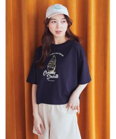 earth music&ecology ＩＣＥ　ＣＲＥＡＭ！　ショートＴ