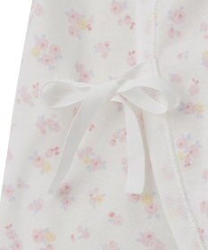 MIKI HOUSE HOT BISCUITS 【50-60cm】 フライス コンビ肌着 プリント柄