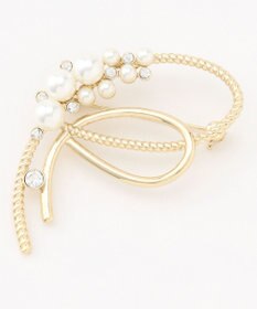 ANY SIS ラインパール調 ブローチ