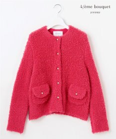 自由区 【カトリエムブーケ】Cahoteux poil ポケットディテールジャケット