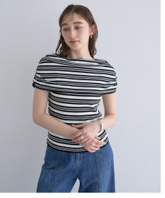 YECCA VECCA シャーリングオフショルニット