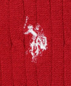 WEGO 【26年春新作】別注USPOLOケーブルニットカーデ