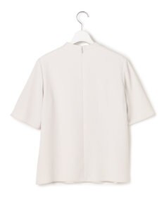 ICB L ストレッチジョーゼット ラッフルディテールブラウス