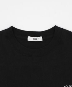 WEGO 【ユニセックス着用ITEM】アクセ付きストレートロゴT（SS）